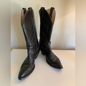 Justin Brown Cowboy Boots